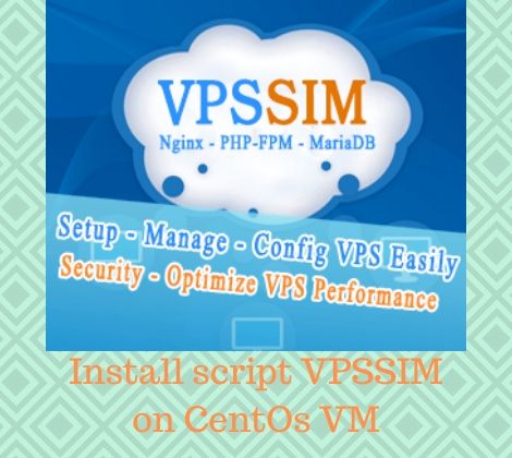 Install script VPSSIM on CentOs VM