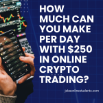 How Much Can You Make Per Day with $250 in Online Crypto Trading